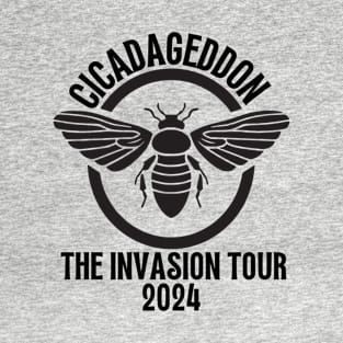 Cicada 2024 Cicada-geddon Invasion Tour 2024 T-Shirt